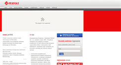 Desktop Screenshot of perfekt.com.pl
